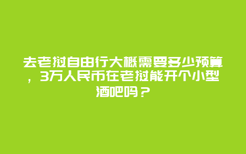 去老挝自由行大概需要多少预算，3万人民币在老挝能开个小型酒吧吗？