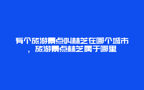 有个旅游景点叫林芝在哪个城市，旅游景点林芝属于哪里